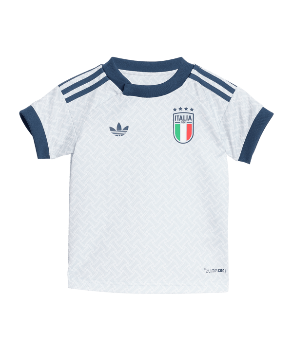 adidas FIGC Italien Babykit Trikot Set Away WM 2026 Kids Blau - blau