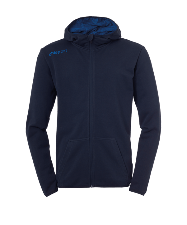 uhlsport Essential Kapuzenjacke Kids Blau F12 - blau