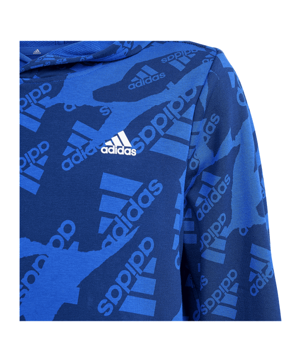 adidas Hoody Kids Blau - blau