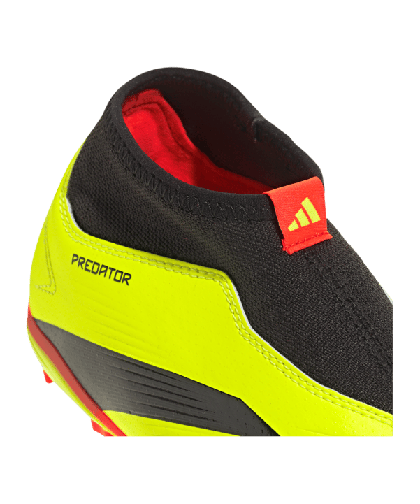 adidas Predator League LL FG Kids Energy Citrus Gelb Schwarz Rot - gelb