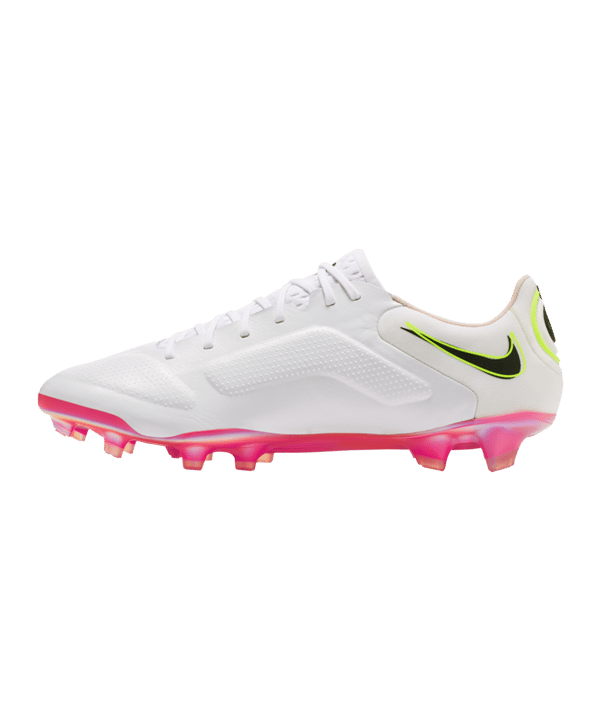 Nike Tiempo Legend IX Rawdacious Elite FG Weiss Schwarz F121 - weiss