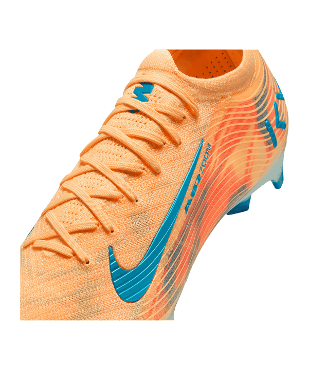 Nike Air Zoom Mercurial Vapor XVI Elite FG Kylian Mbappe Signature Orange F801 - orange