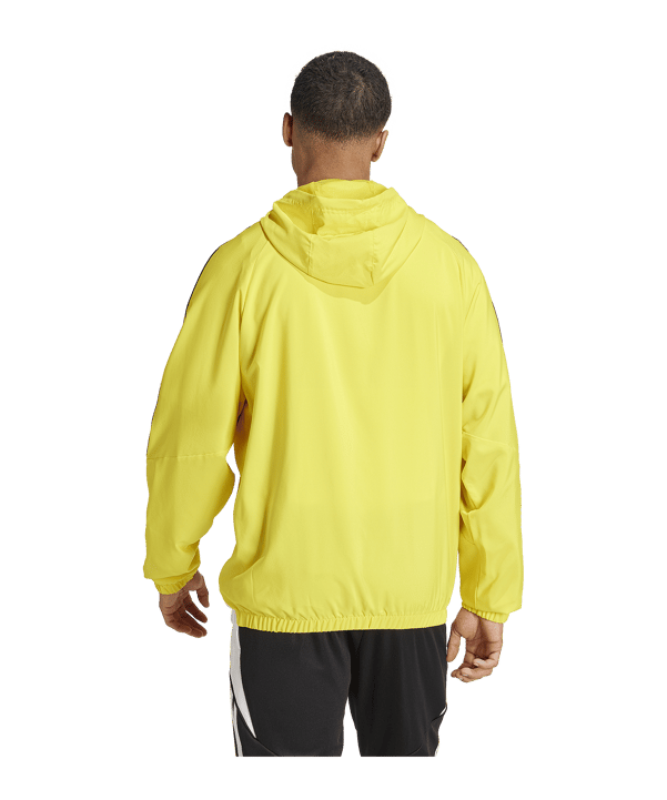 adidas Tiro 24 Windbreaker Gelb Weiss Schwarz - gelb