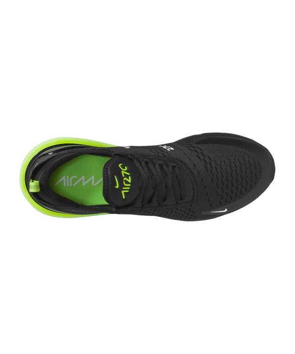 Nike Air Max 270 ESS Schwarz Gelb Silber F001 - schwarz
