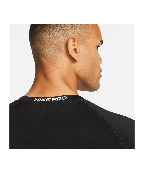 Nike Pro Dri-Fit Training T-Shirt Schwarz F010 - schwarz