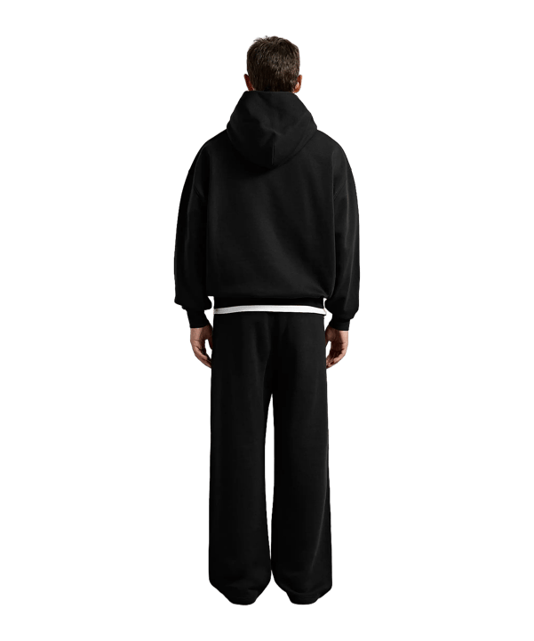 Burocs Basic Wide pantaloni jogging nero - nero
