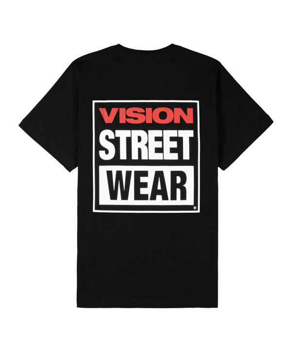 Vision Street Wear OG Box T-Shirt Schwarz - schwarz