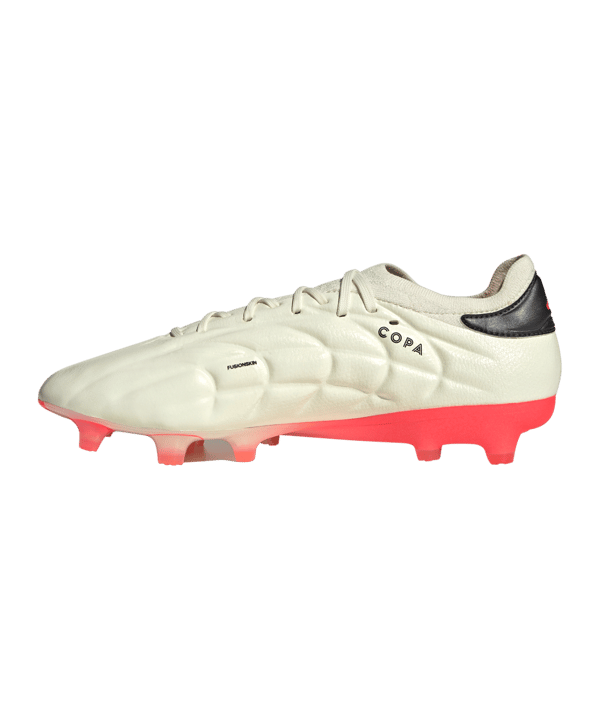 adidas COPA Pure 2 Elite KT FG Solar Energy Weiss Schwarz Rot - weiss