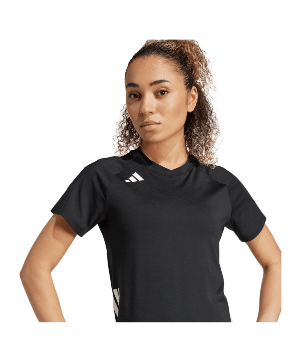 adidas Hilo Maglietta Donna Nero - nero