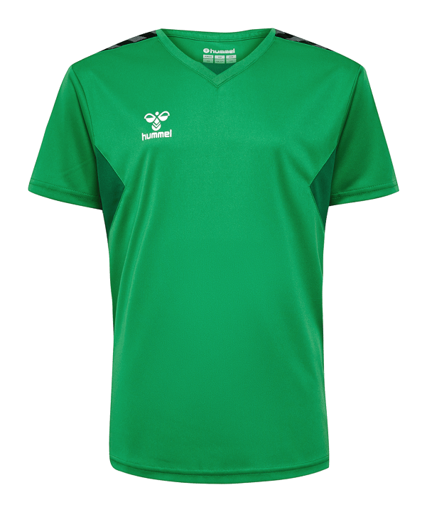 Hummel Authentic Pl Trikot Kids Grün F6235 - gruen