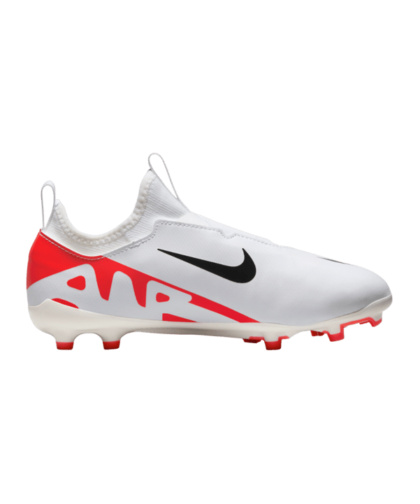 Nike Jr Air Zoom Mercurial Vapor XV Academy FG/MG Ready Kids Rot Weiss Schwarz F600 - rot