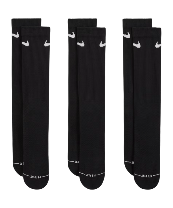 Nike Everyday Elevated Crew 3er Pack Socken Mehrfarbig - mehrfarbig