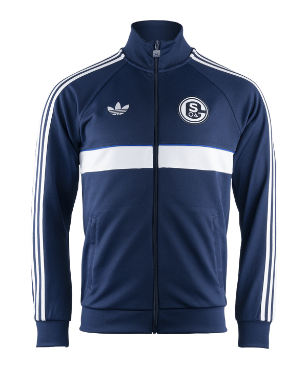 adidas Originals FC Schalke 04 Track Jas Blauw - blauw