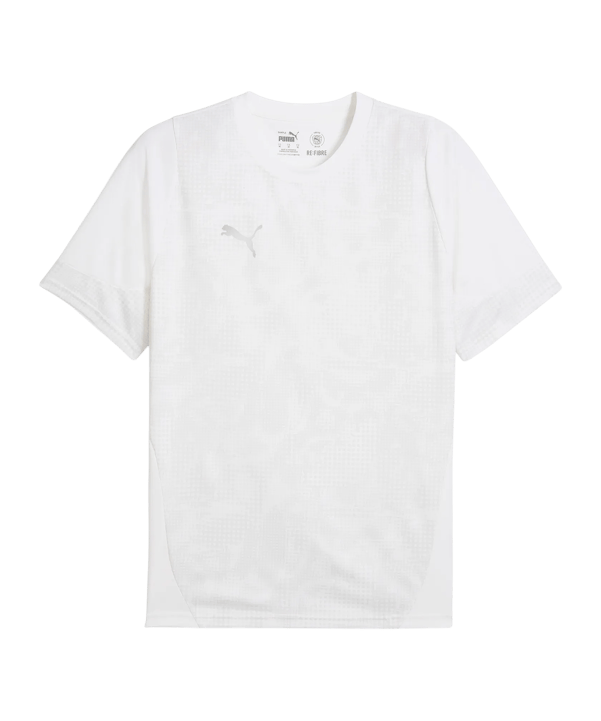 PUMA teamCUP Trainingsshirt Weiss F04 - weiss