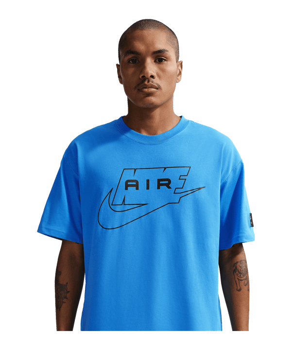 Nike Sportwear T-Shirt Blau F452 - blau