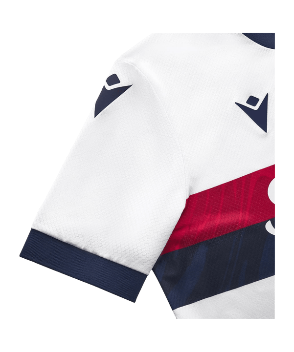 Macron FC Bologna Trikot Away 2024/2025 Weiss - weiss