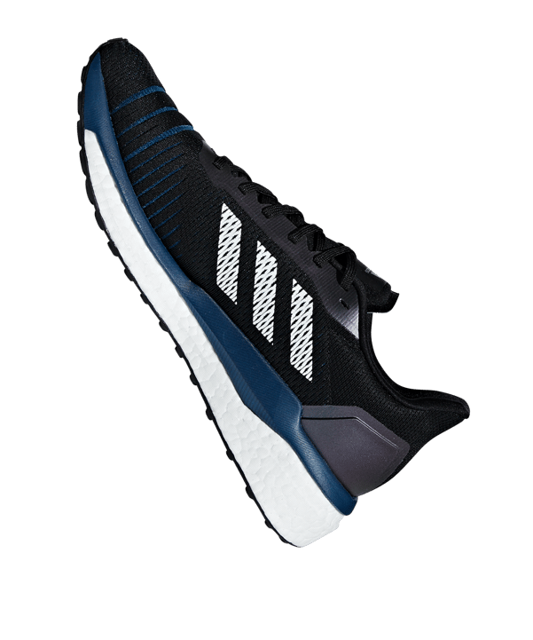 adidas Solar Drive Running Schwarz Blau - schwarz