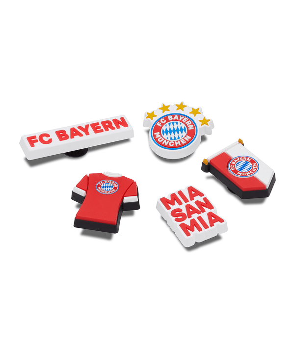 Crocs FC Bayern München Bayern Fc 5Pck Pin Mehrfarbig - mehrfarbig