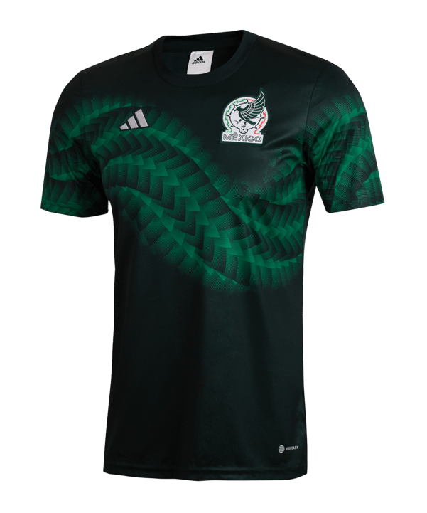 adidas Mexico Prematch Shirt 2022/2023 Grün - gruen