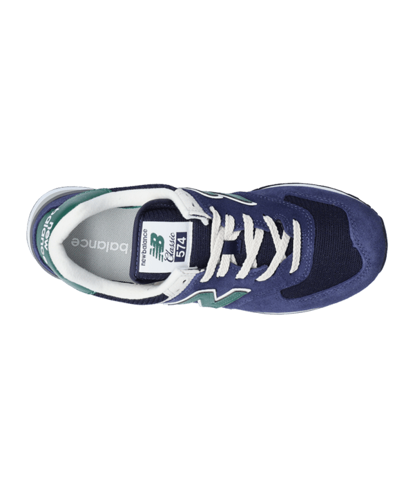 New Balance 574 Blau Grün FHL2 - blau