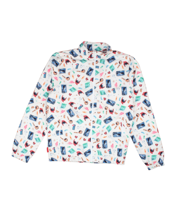 Le Fix JB Trainer Jacke Weiss - weiss