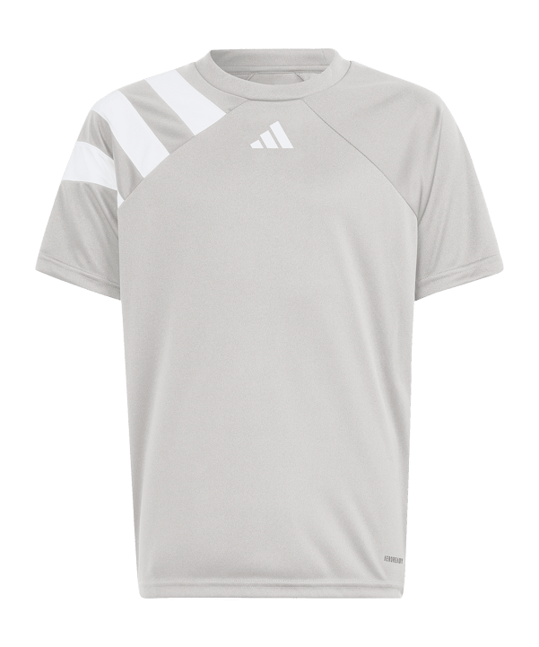 adidas Fortore 23 Trikot Kids Grau Weiss - grau