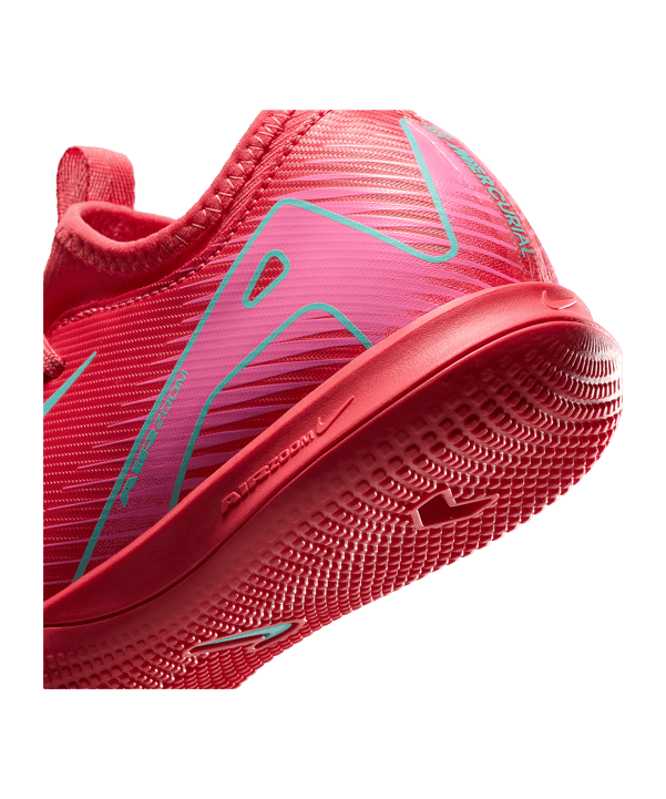 Nike Jr Air Zoom Mercurial Vapor XVI Academy IN Mad Energy Kids Rot F800 - rot