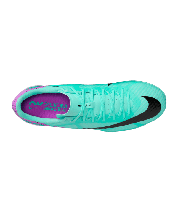 Nike Air Zoom Mercurial Vapor XV Academy IC Peak Ready Grün Pink Schwarz F300 - gruen
