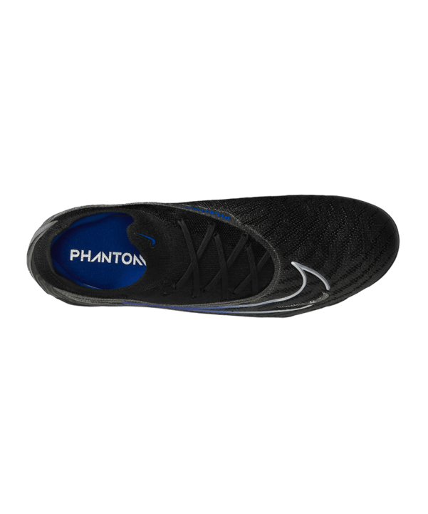 Nike Phantom GX Elite FG Shadow Schwarz Silber Blau F040 - schwarz