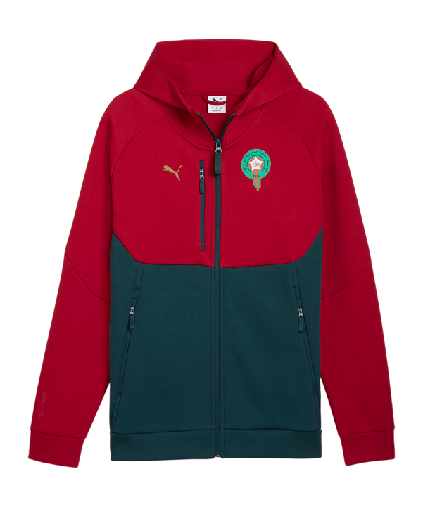 PUMA FRMF Marokko Pumatech Kapuzenjacke Rot F16 - rot