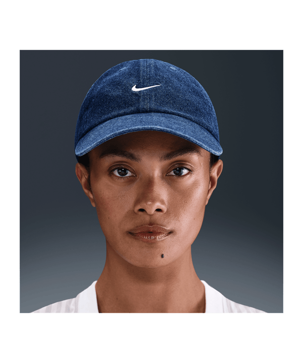 Nike Club Unstructured Denim Cap Blau F419 - blau