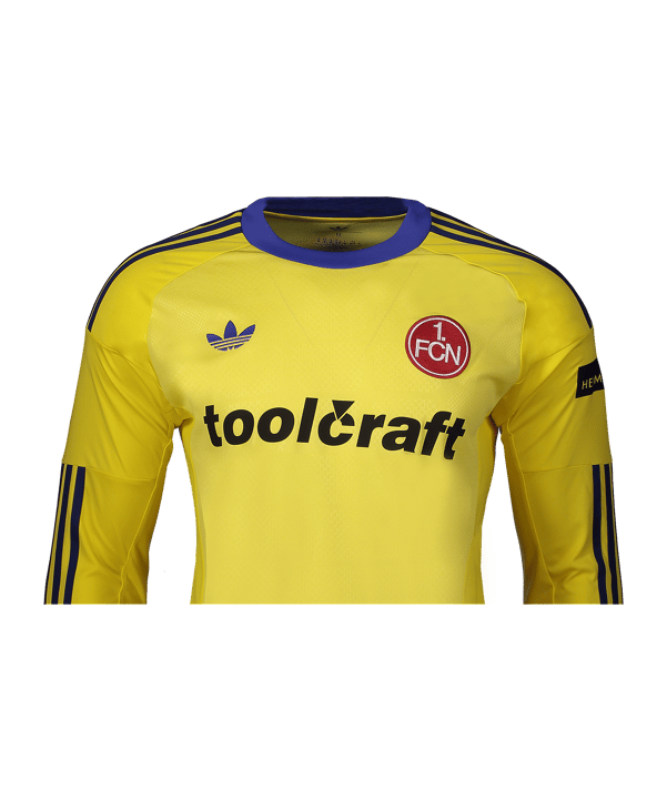 adidas Originals 1. FC Nürnberg Keepershirt 2026/2027 Geel - geel