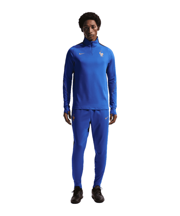 Nike FFF Frankreich Trainingshose Blau F480 - blau