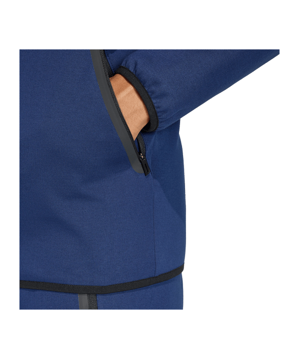 adidas Tiro Travel Hoody Dunkelblau