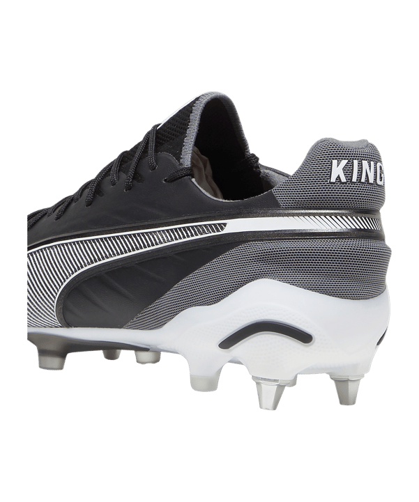PUMA KING Ultimate MxSG Eclipse Schwarz Weiss F01 - schwarz