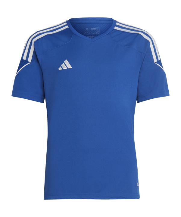 adidas Tiro 23 Trikot Kids Blau Weiss - blau