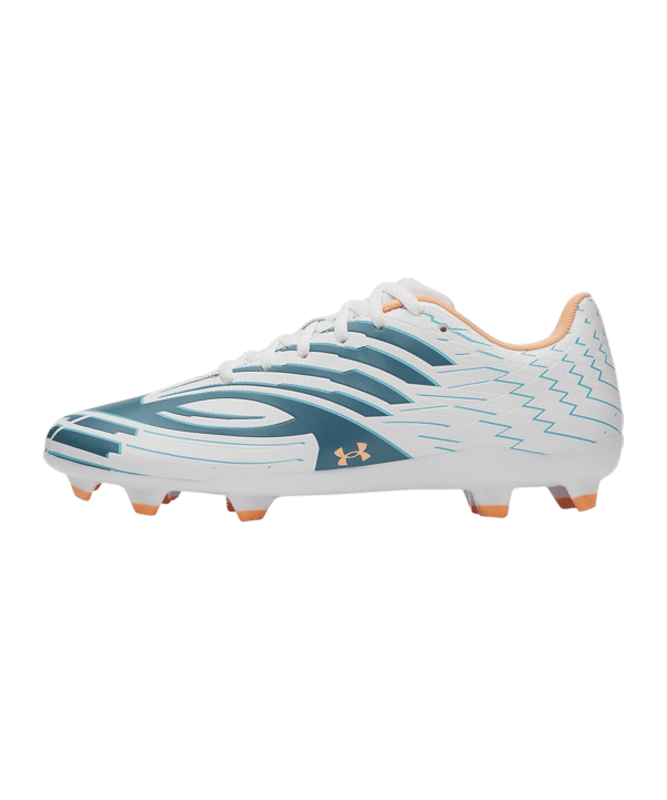 Under Armour Shadow Select 4 FG Boundless Blue Weiß F100 - weiss