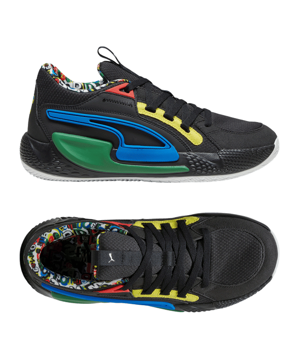 PUMA Court Rider Chaos Trash Talk F01 - schwarz
