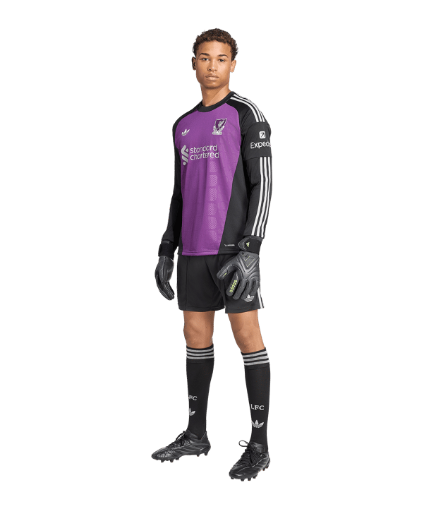 adidas FC Liverpool Torwartshort Away 2026/2027 Schwarz