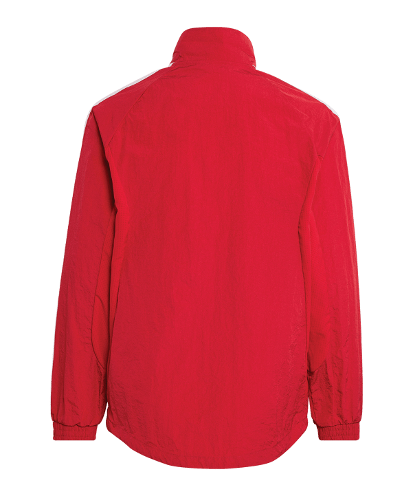 adidas Manchester United Anthem Jacke Kids Rot - rot