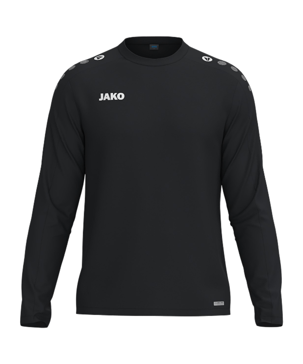 JAKO One Sweatshirt Kids Schwarz F800 - schwarz