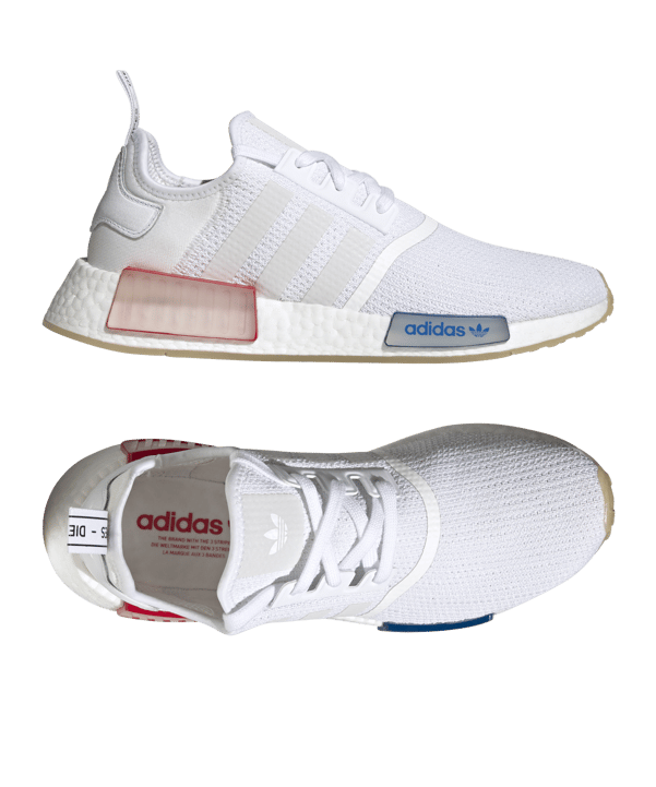 adidas Originals NMD_R1 Boost Weiss - weiss