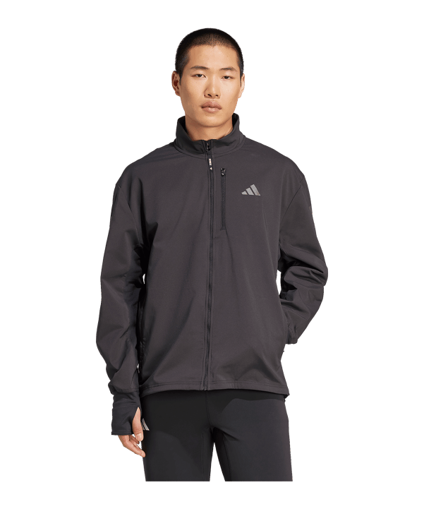 adidas Own The Run Winterized Jacket Jacke Schwarz - nero