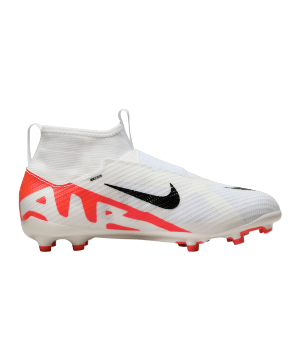 Nike Jr Air Zoom Mercurial Superfly IX Pro FG Ready Kids Rot Weiss Schwarz F600 - rot