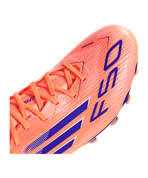 adidas F50 League MG Coral Blaze Orange - orange