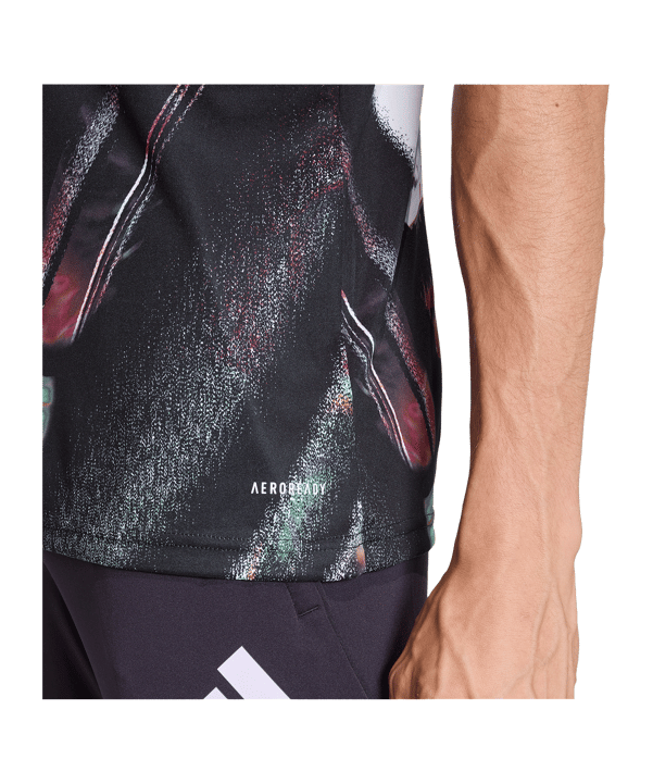 adidas Manchester United Prematch T-Shirt 2025/2026 Schwarz - schwarz