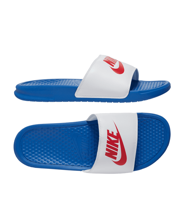 Nike Benassi JDI Badelatschen Blau F410 - blau