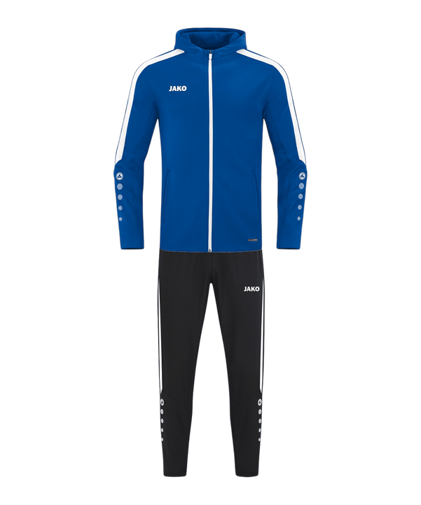 JAKO Power Präsentationsanzug Kids Blau F400 - blau