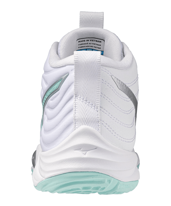 Mizuno Wave Momentum Elite Mid Damen Weiß F45 - weiss