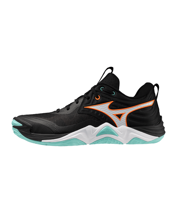 Mizuno Wave Momentum Elite Schwarz F12 - schwarz